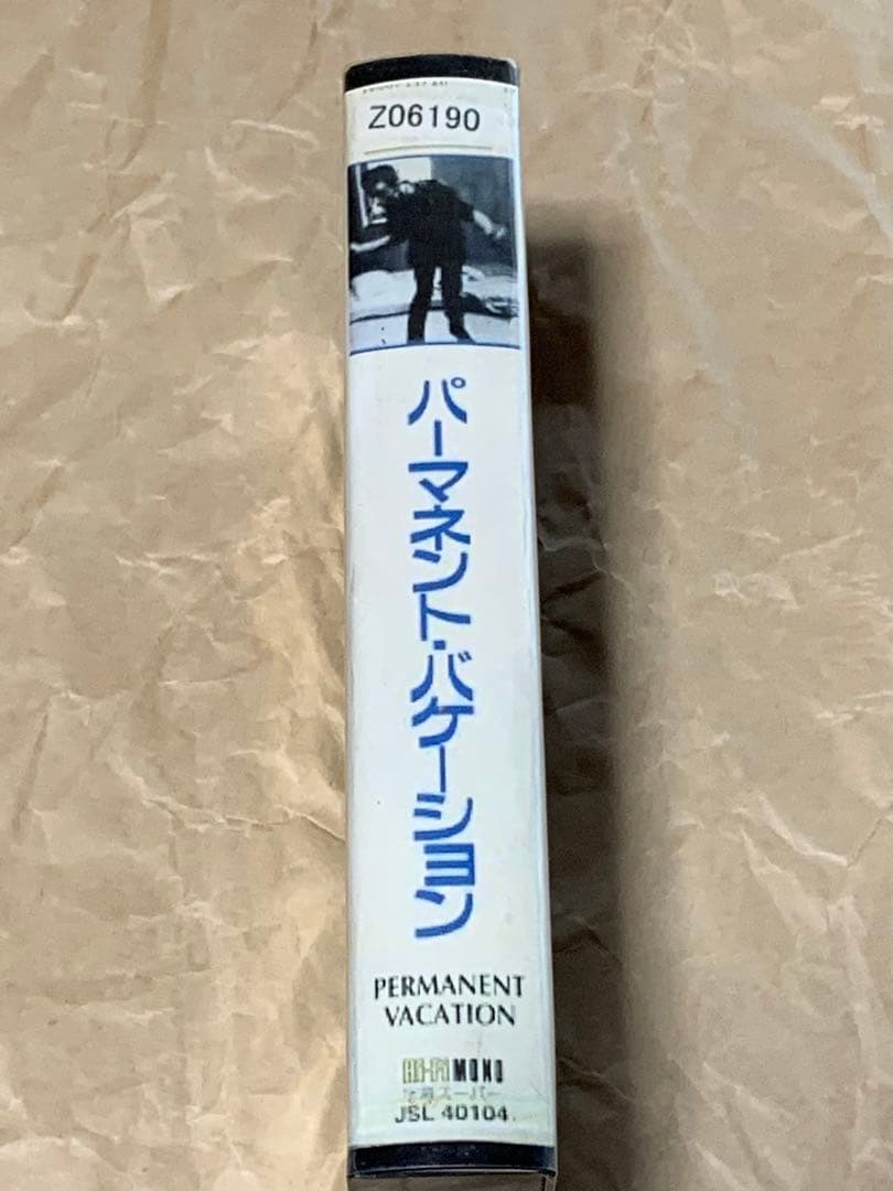 パーマネント・バケーション　中古VHSビデオ　字幕スーパー　ジム・ジャームッシュ