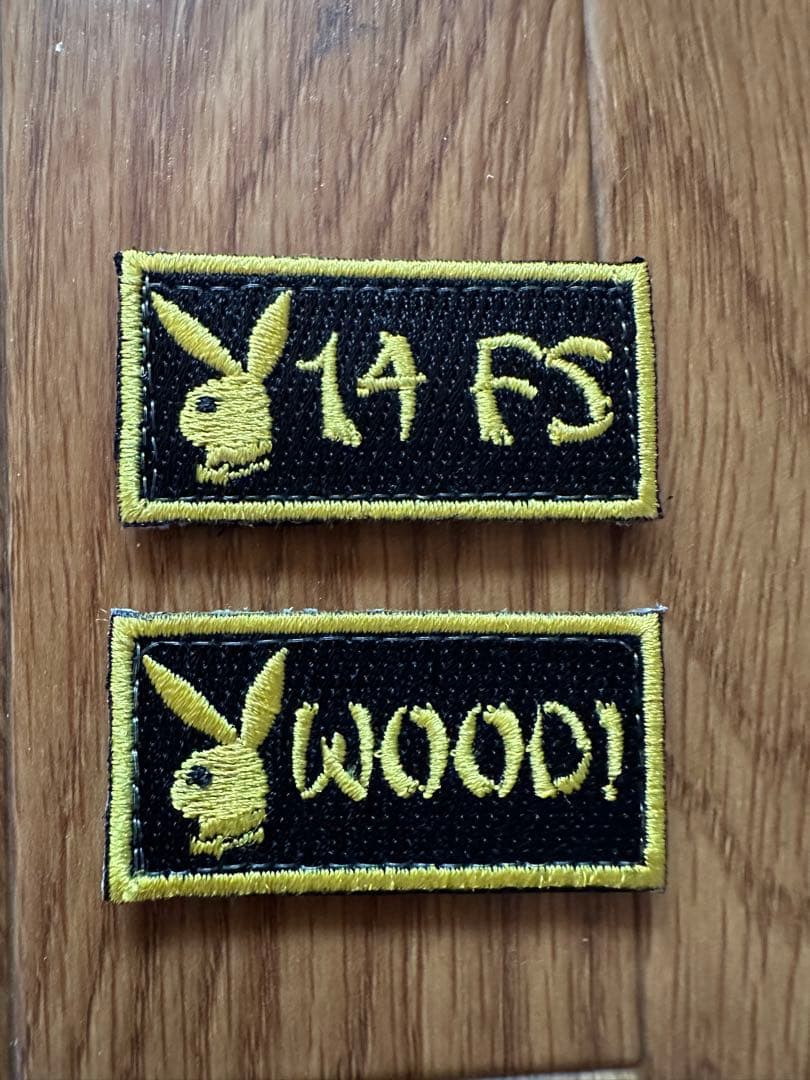 三沢基地　14FS SAMURAI WOOD パッチセット