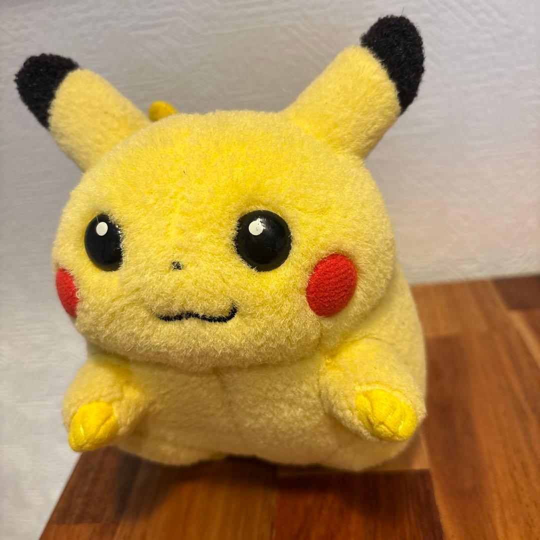 ピカチュウ 初期 ぬいぐるみ TOMY 初期ピカチュウ トミー