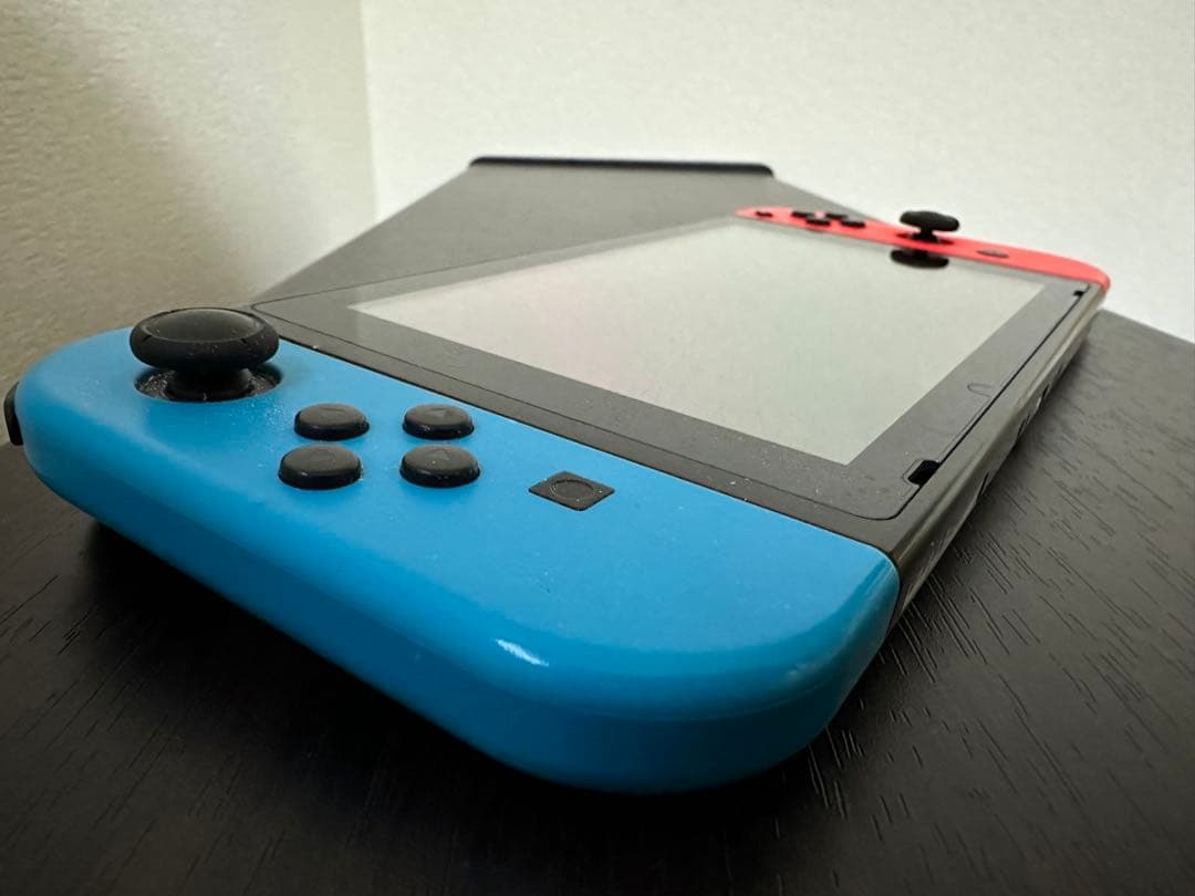 Nintendo Switch 本体 青/オレンジ Joy-Con付き　バッグ付
