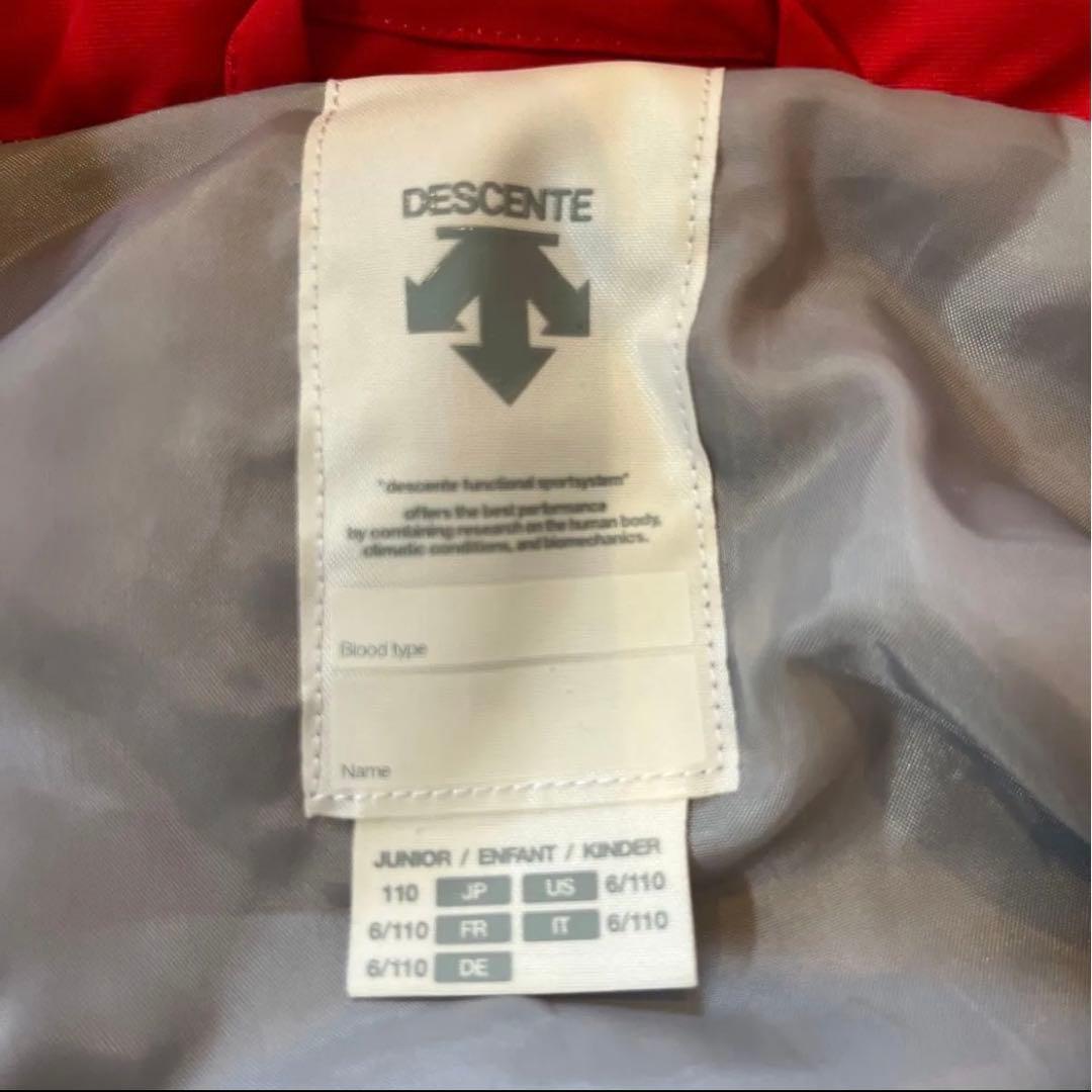 DESCENTE スキーウェア 上下セット 110cm 120cm 2着セット