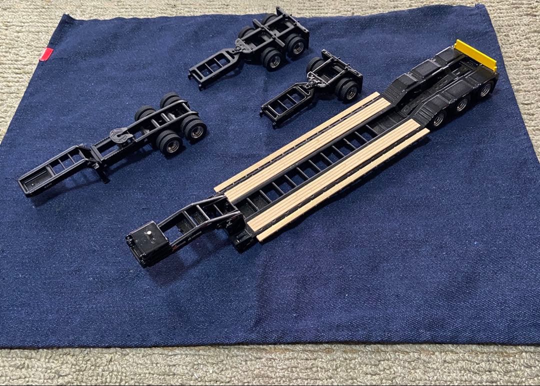 ダイキャストマスター　1/50 トラクター　トレーラー　セット　重量物運搬