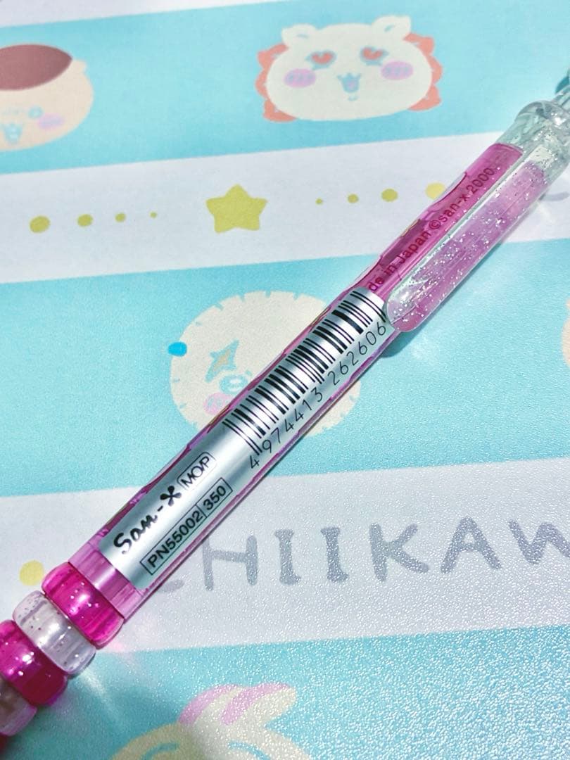 サンエックス　モモパンダ　シャーペン　ピンク