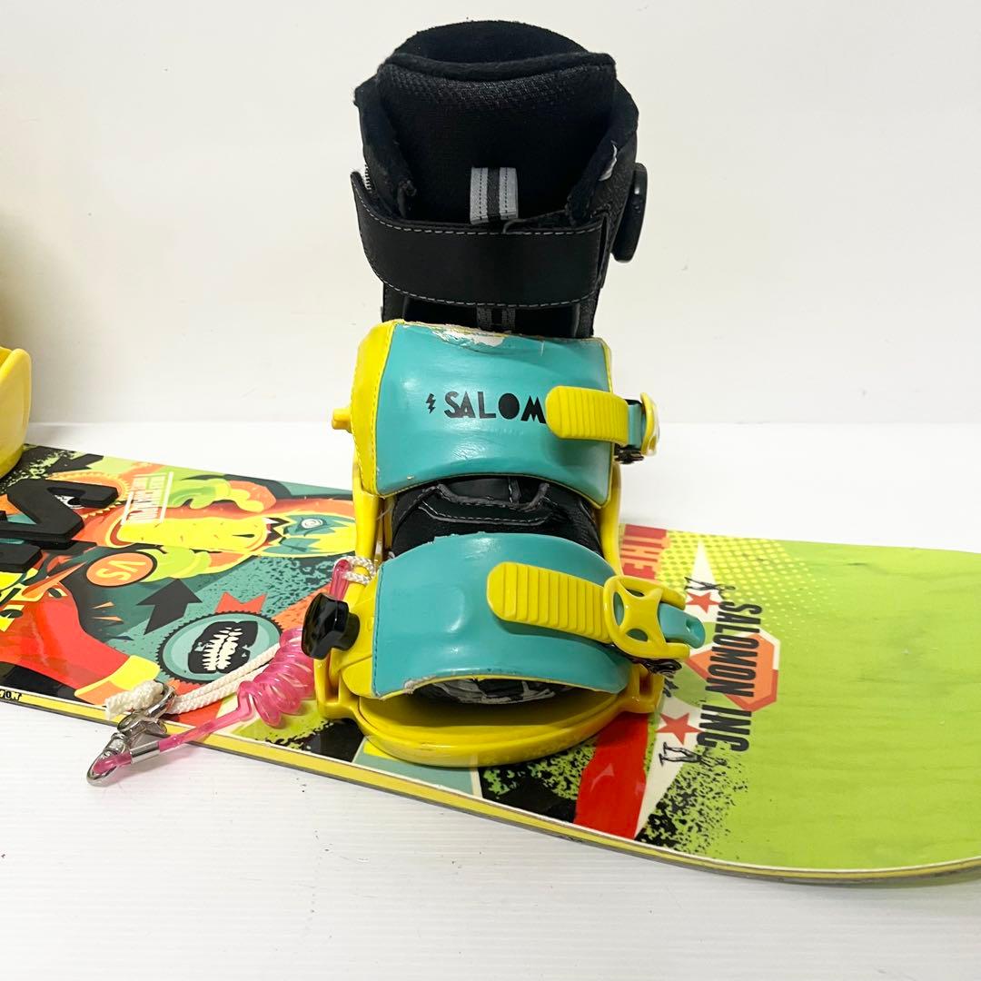 SALOMON キッズ スノボセット　サロモン　こども用　スノーボード BOA