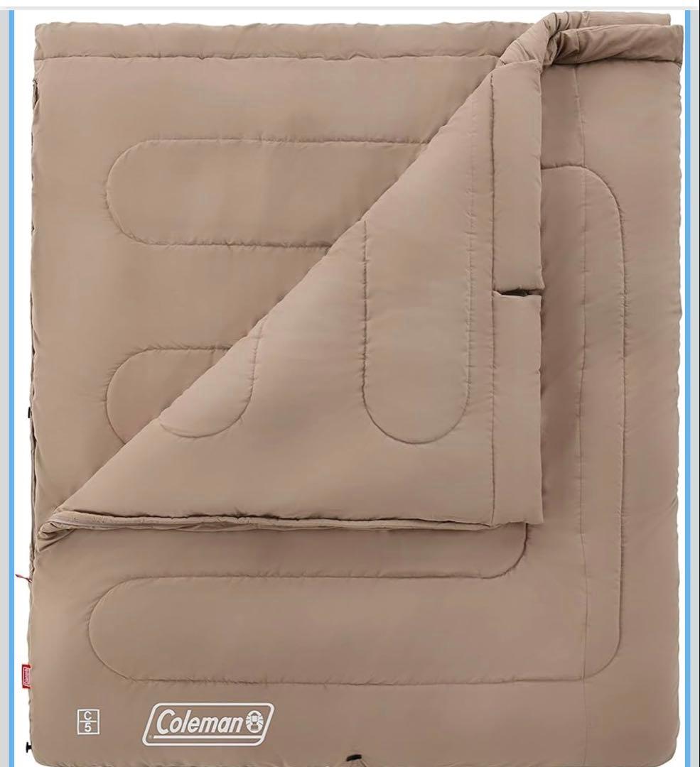 Coleman ファミリー2in1 C5 寝袋（シュラフ）　封筒型　2セット