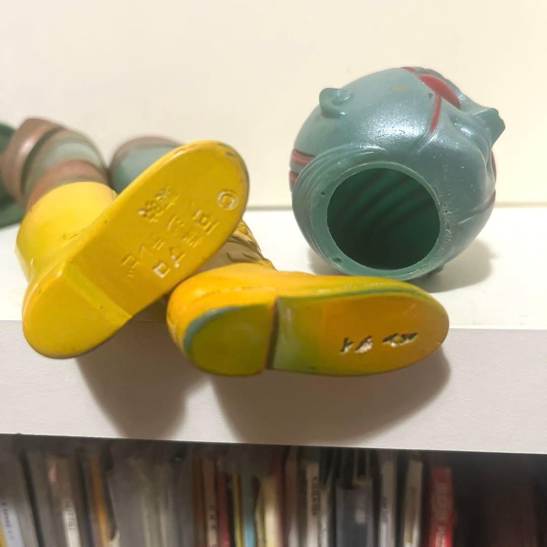 旧バンダイ製 ロボット刑事K ソフビ フィギュア 当時物