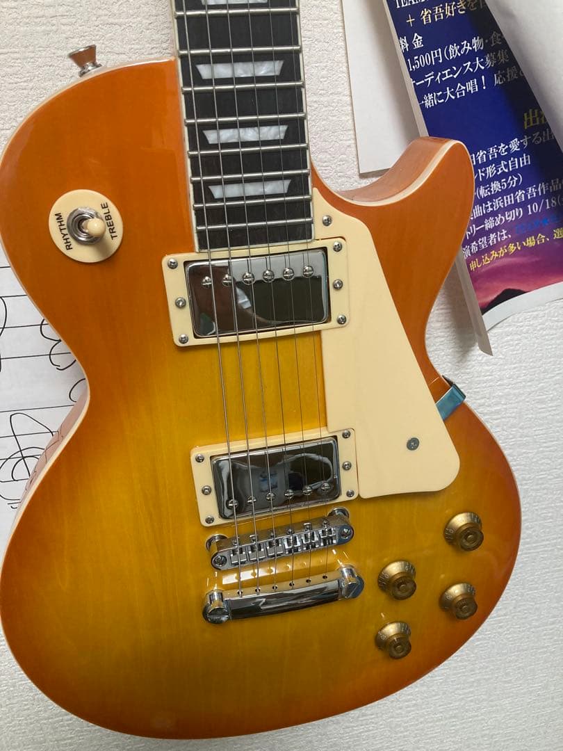 Photogenic エレキギター オレンジ