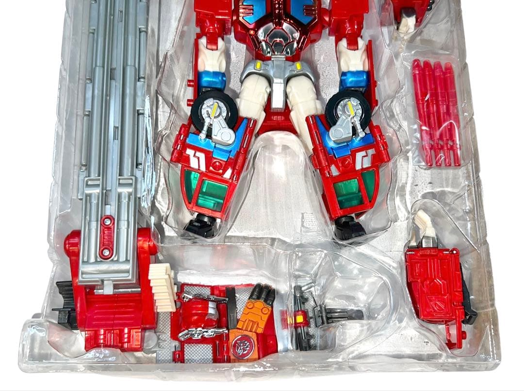 ほぼ未使用　極美品　トランスフォーマー　カーロボット　スーパーファイヤーコンボイ