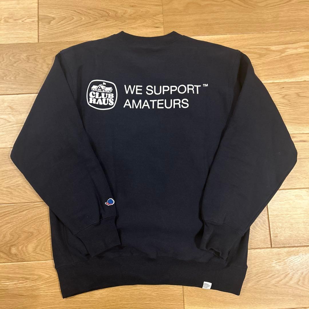 CLUBHAUS “The Crew” Crewneck - BLACK