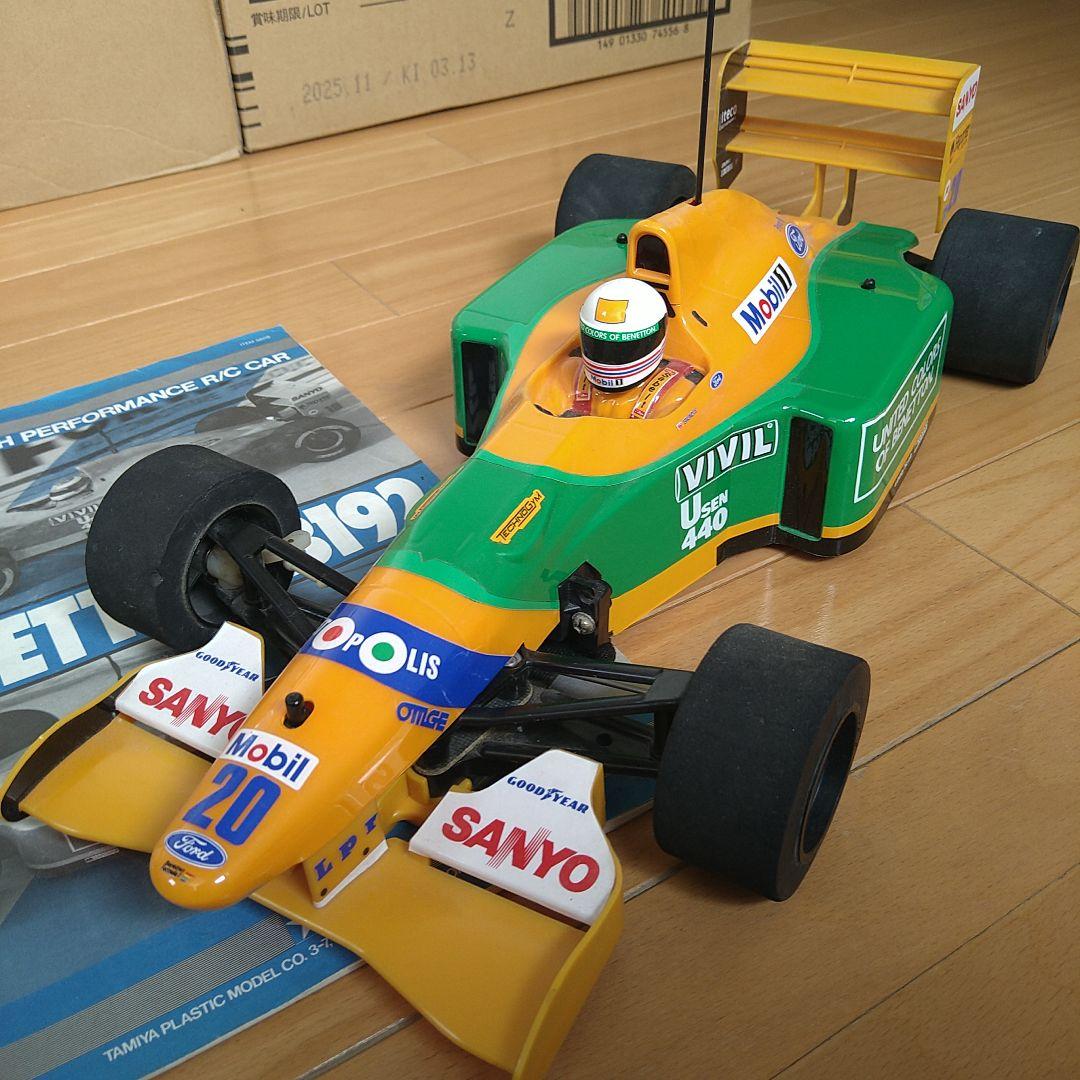 希少美品！タミヤ F1 ベネトン B192 1/10 F101 当時物