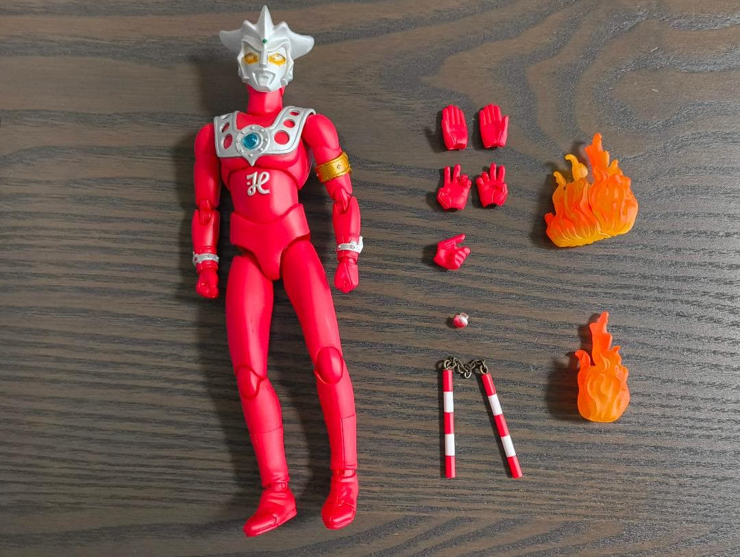 ULTRA-ACT 昭和ウルトラ兄弟 7体セット（パーツ・説明書完品・箱無し）