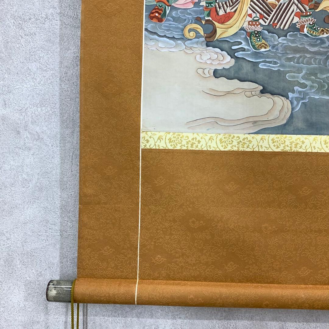 掛軸 金堂佛像 木箱 仏事 行事
