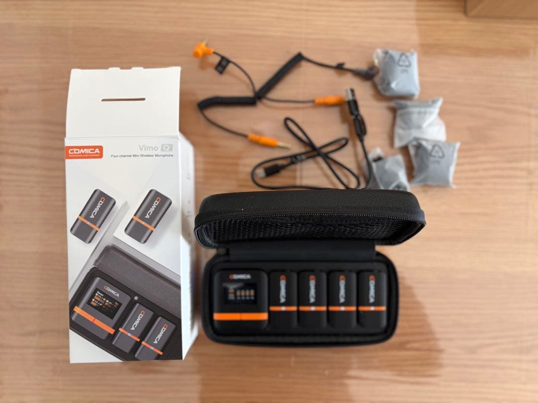 【ほぼ新品】COMICA Vimo Q 4チャンネルミニワイヤレスマイク