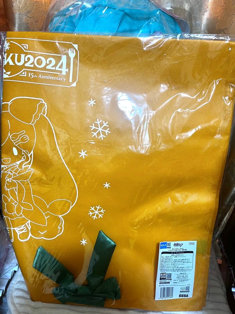 特典付き　雪ミク2024 ふわぷち　どでかジャンボぬいぐるみ　初音ミク
