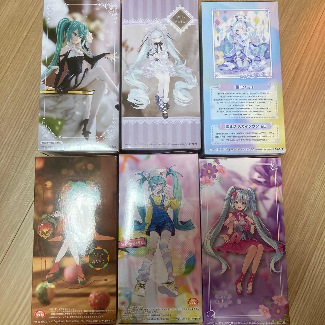 初音ミク　ぬーどるストッパー　全6種　ヴィンテージドール　ほおずき　ロリポップ等