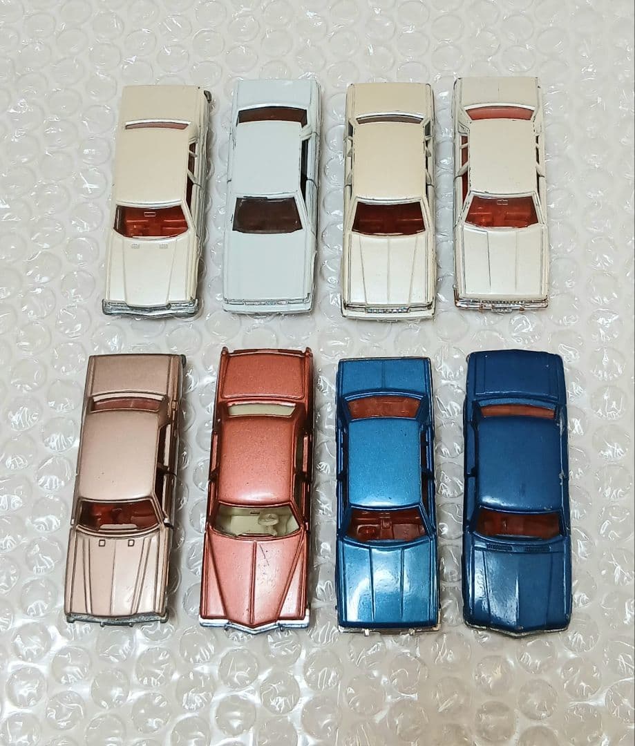 トミカ 日本製ミニカー ハイソカー 8台セット 昭和レトロ 当時物 希少 貴重