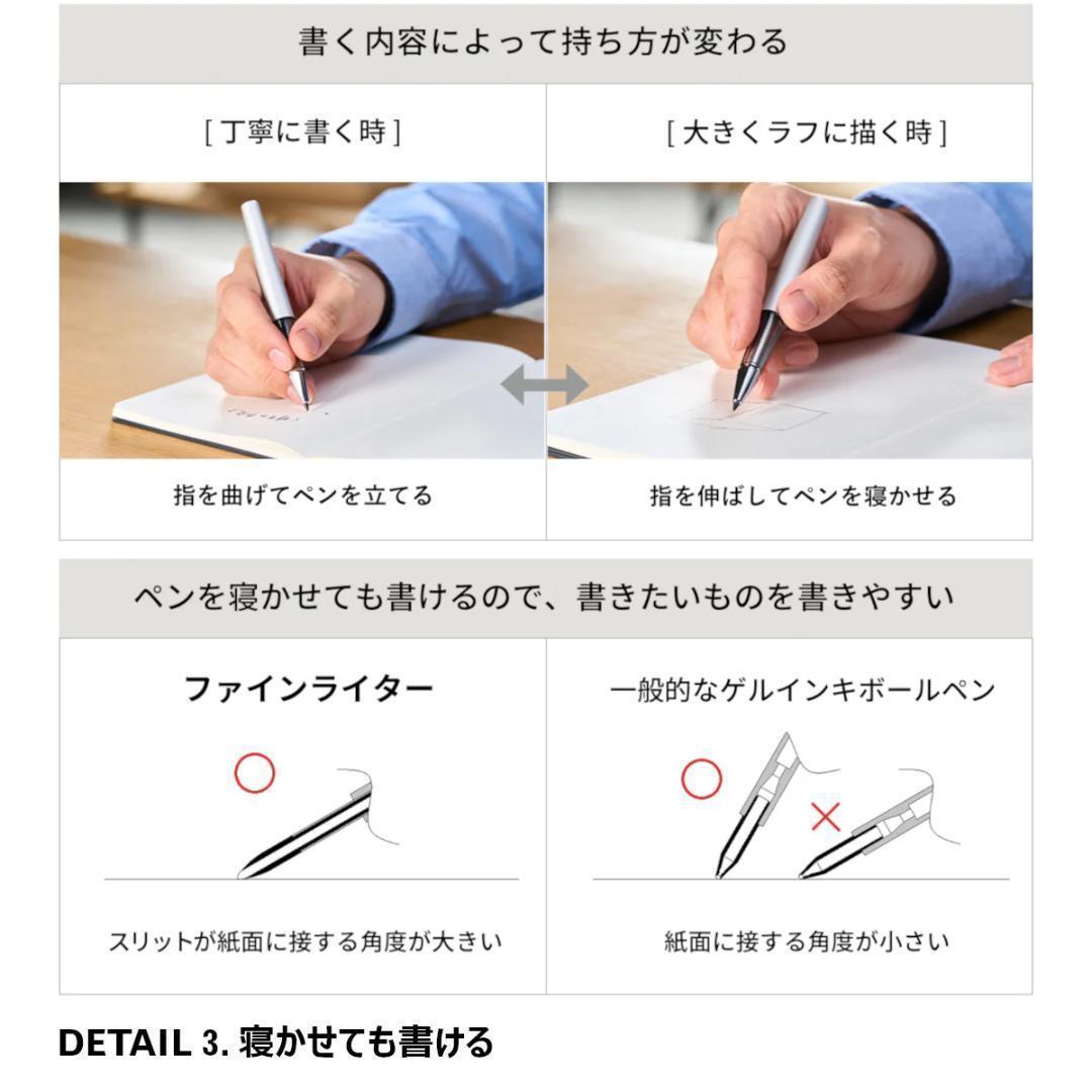【稀少】コクヨ WP-F100C ファインライター シルバー 新品■