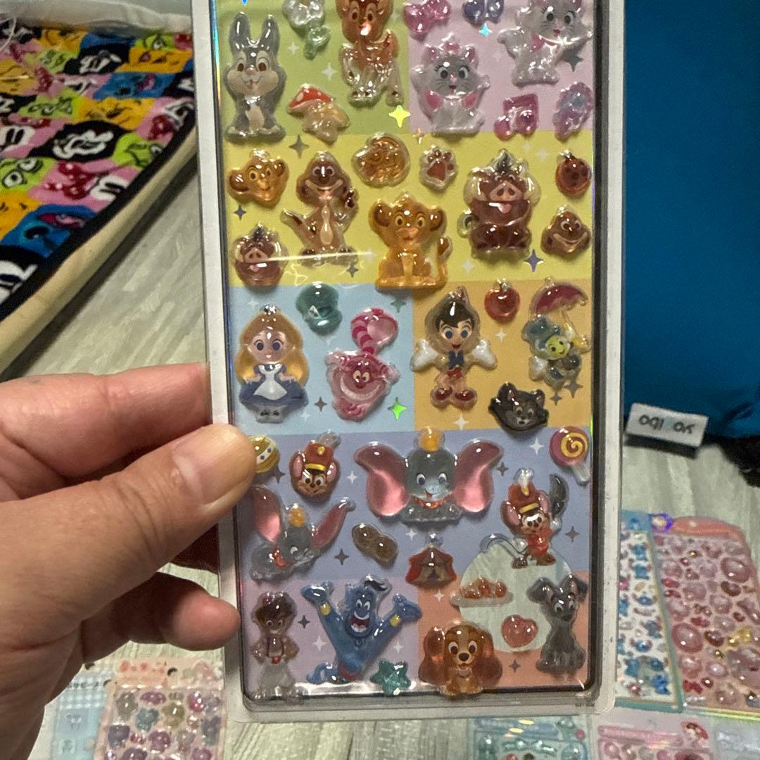 サンリオボンボンドロップシール、サンリオおはじきシール、ポケモンタイルシール