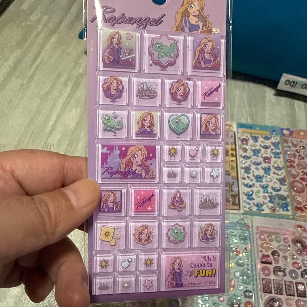 サンリオボンボンドロップシール、サンリオおはじきシール、ポケモンタイルシール