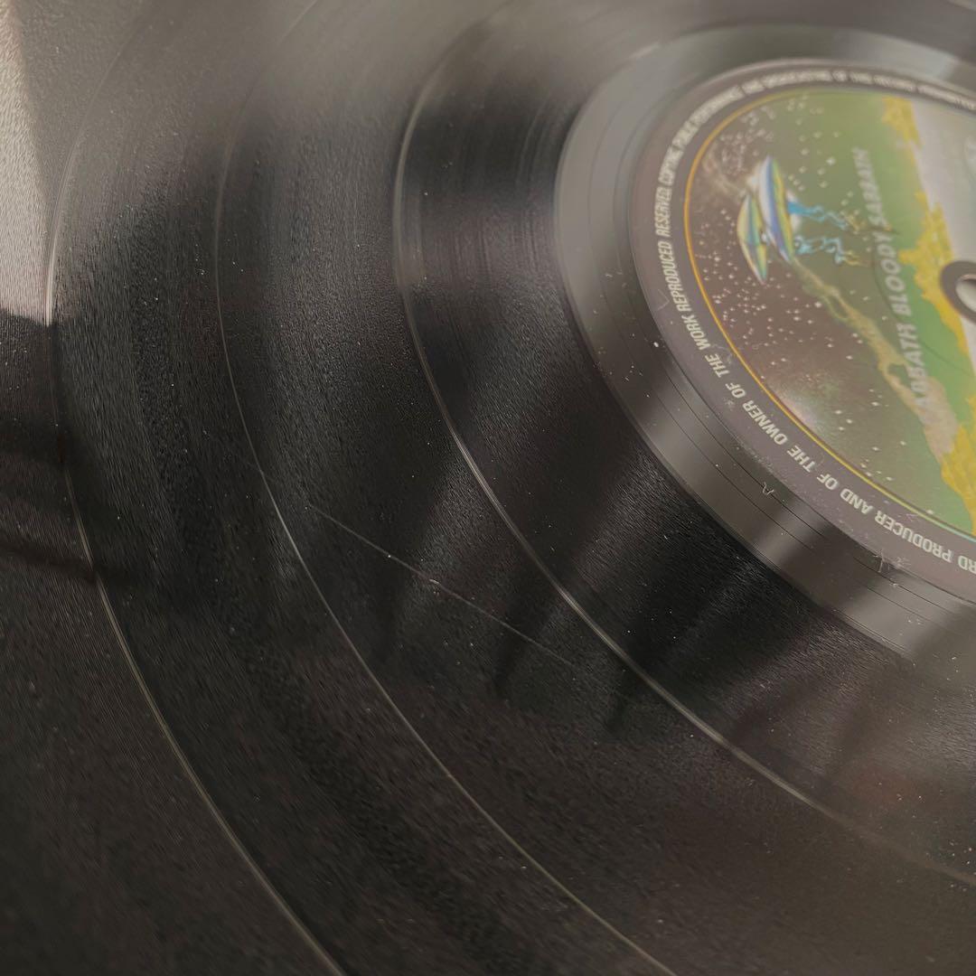 Black Sabbath ブラック・サバス 血まみれの安息日 レコード