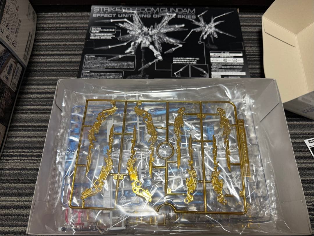 RG 1/144 ストライクフリーダムガンダム 拡張エフェクトユニット　天空の翼