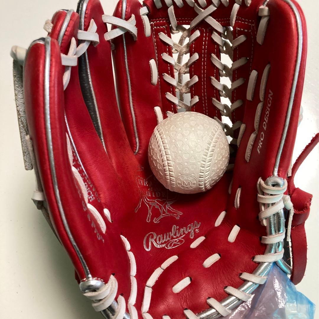 ローリングス HOH 一般 大人用 軟式 左 野球 グローブ グラブ 良品