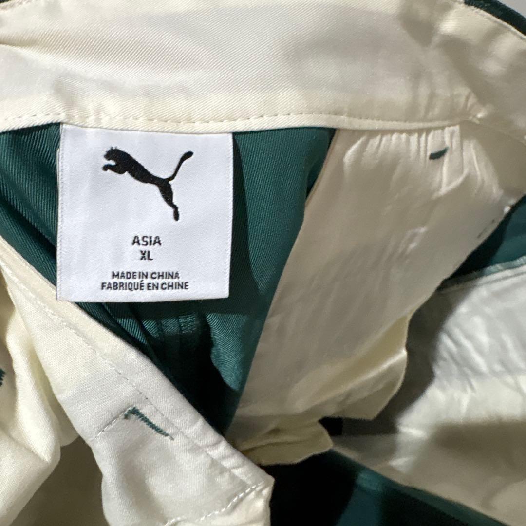 PUMA×tangram ダークグリーン パンツ XL
