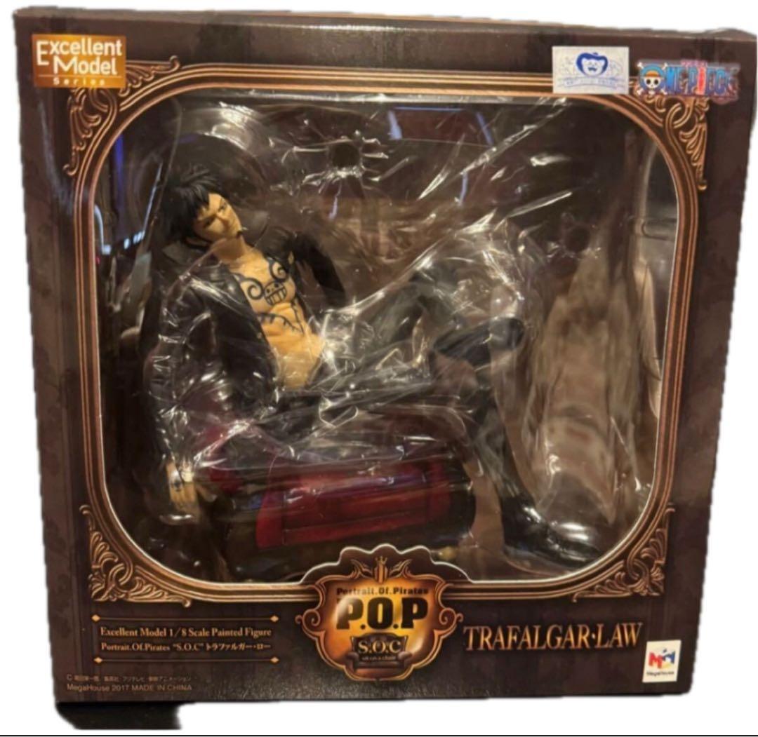 新品同様！ワンピース トラファルガー・ロー S.O.C メガハウス P.O.P