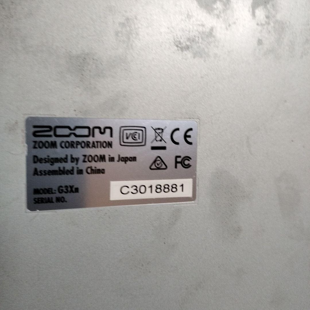 【中古】zoom G3Xn　ギター　マルチエフェクター