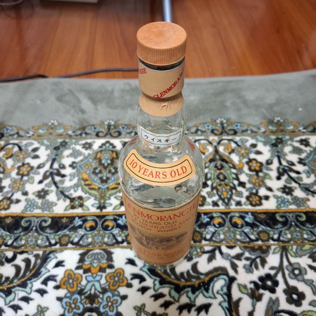 [空き瓶]旧ボトルGlenmorangie 10 Years Old ウイスキー