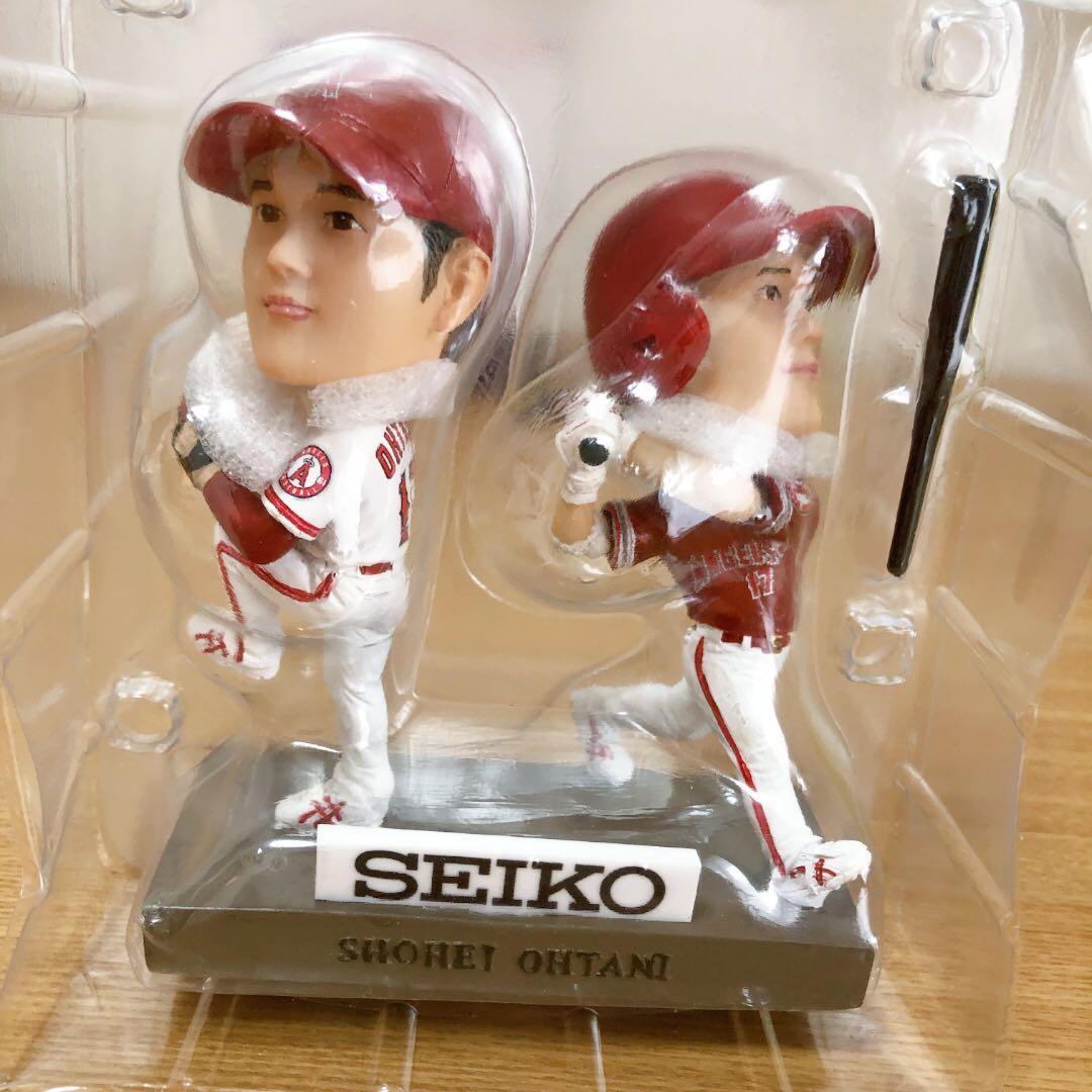 【非売品】大谷翔平選手 二刀流ボブルヘッド フィギュア SEIKO エンゼルス