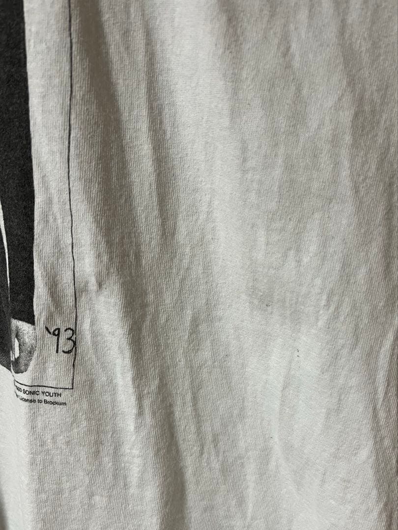 Sonic Youth Sonic Death ヴィンテージTシャツ XLサイズ