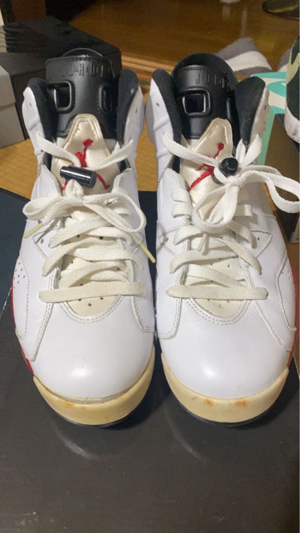 Air Jordan 6 ホワイト/レッド/ブラック