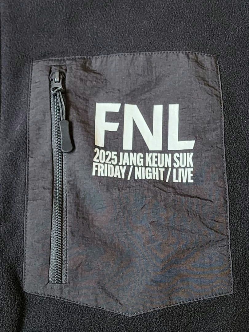 チャン・グンソク FNLファンミグッズ フリースポケットジャケット&缶バッジ