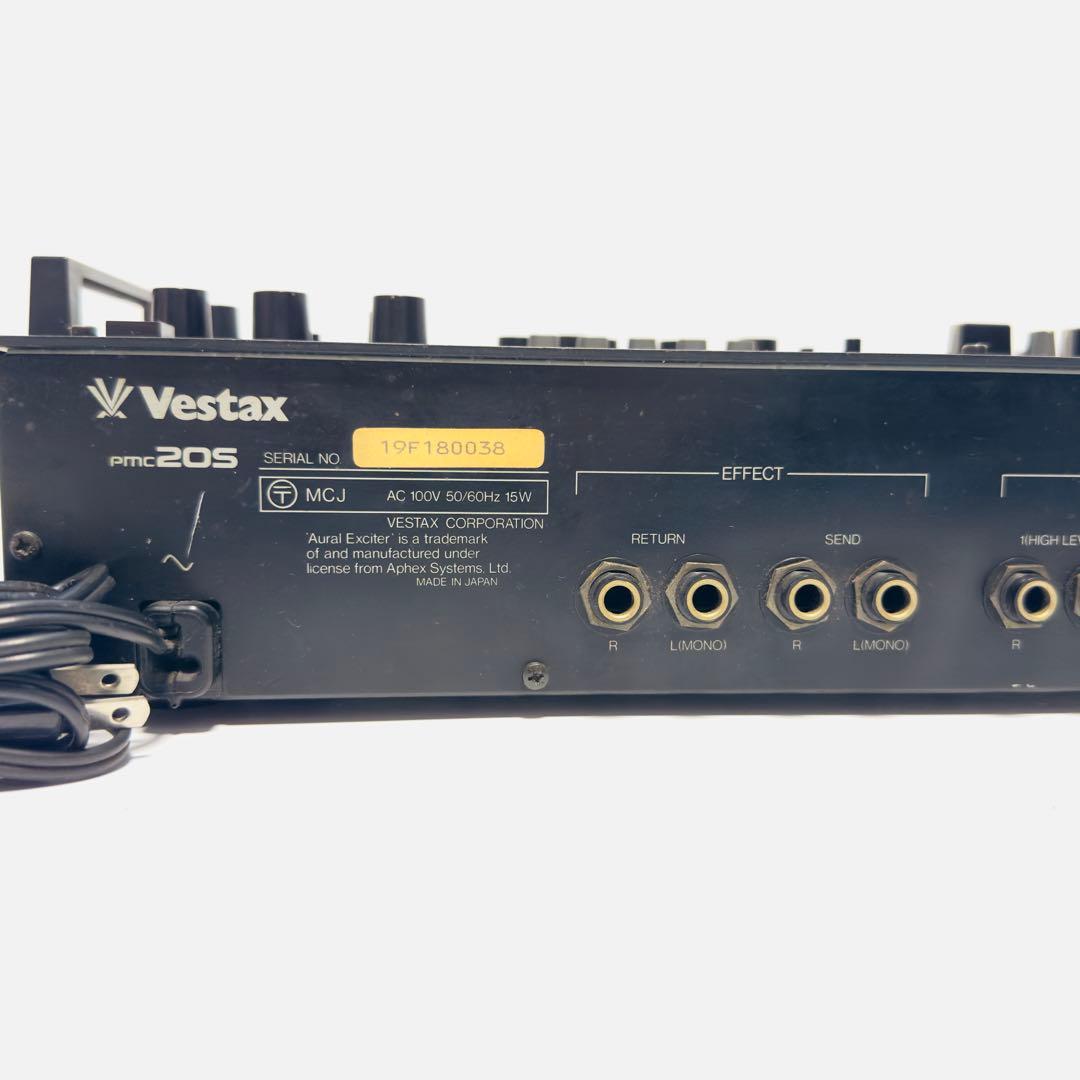 vestax pmc20s DJミキサー ベスタクス ビンテージ ミキサー