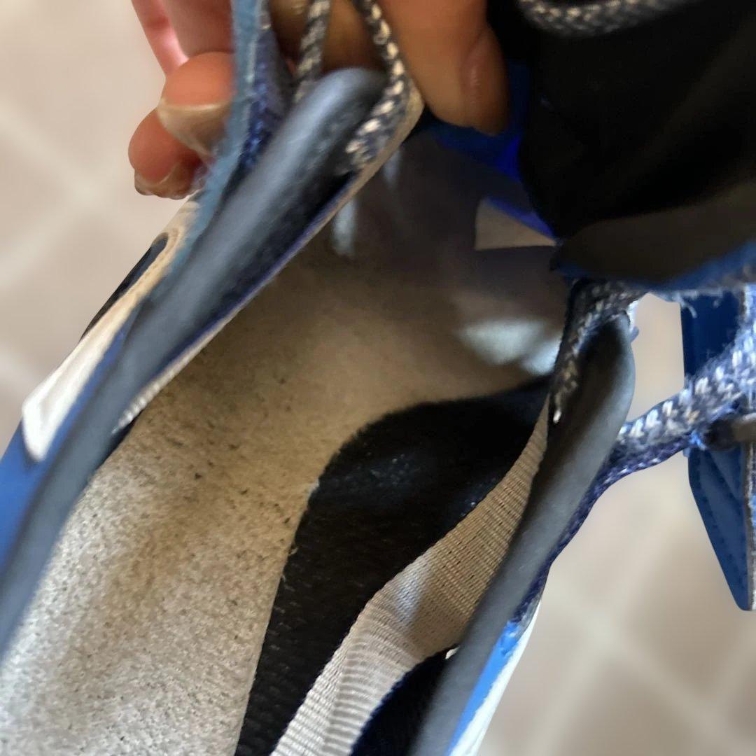 Mizuno 陸上競技用スパイクシューズ 青　25センチ