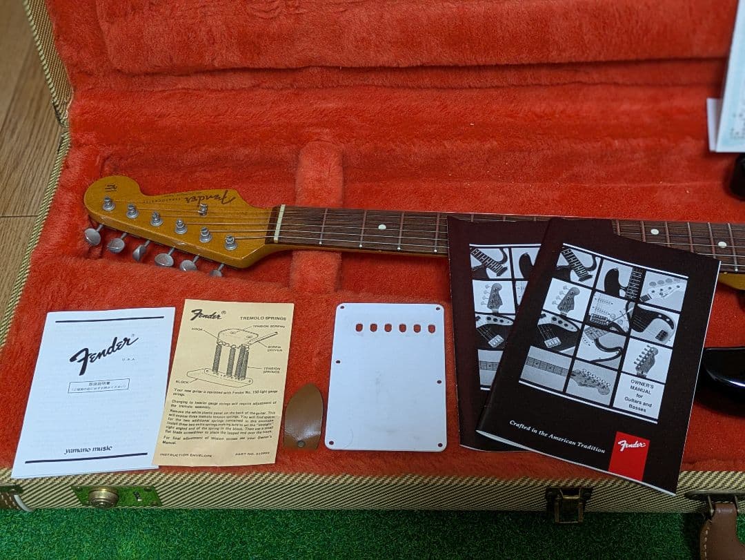 Fender USA 62' Vシリアル サンバースト ストラトキャスター
