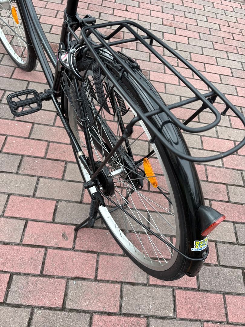 大型前籠付き、黒シティーサイクル(26㌅)関西圏なら？個人配達致します。(実費)