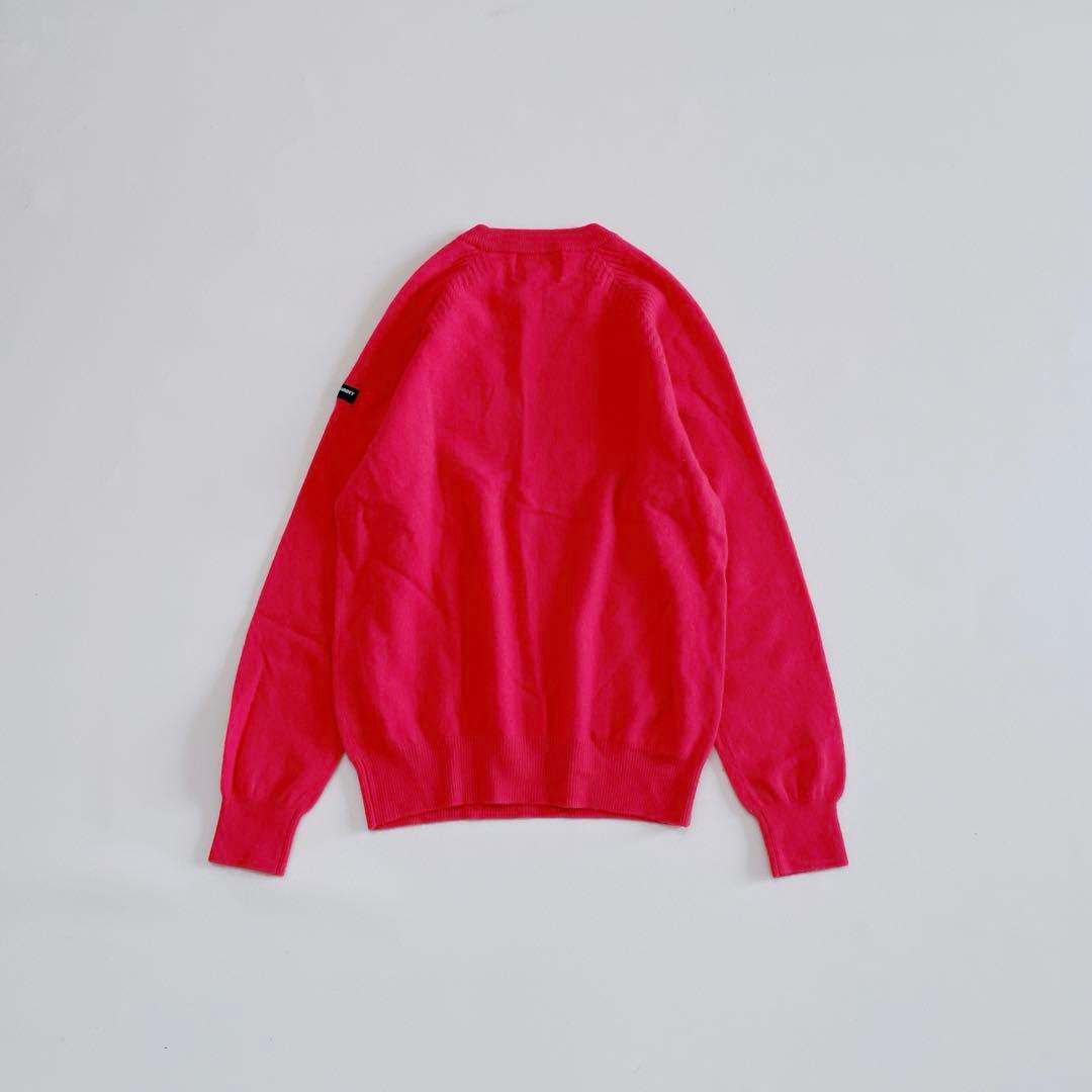 マスターバニーエディション カシミヤニットセーター 1/S ピンク ワッペン