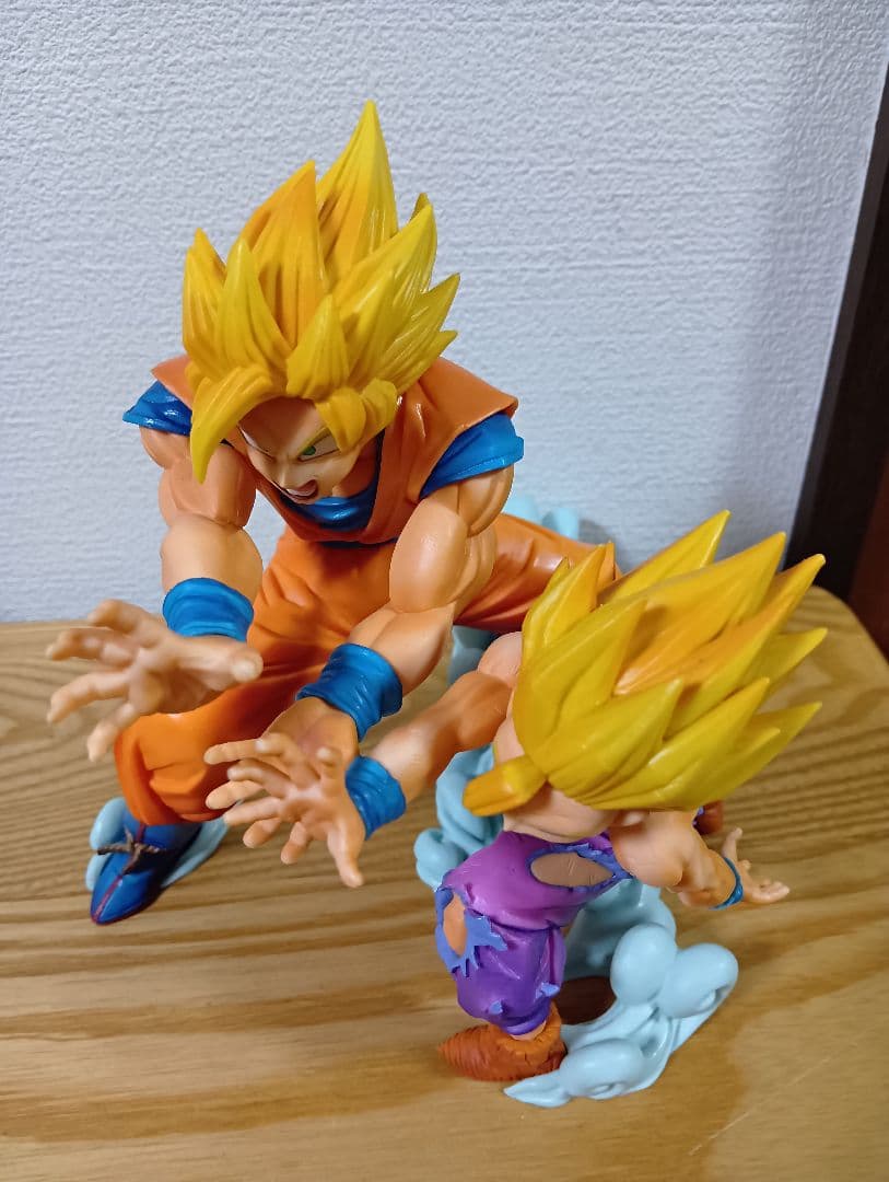 【底値】ドラゴンボール 一番くじ 親子かめはめ波 フィギュア