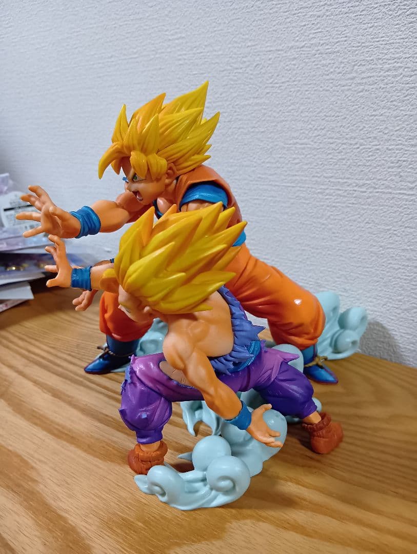 【底値】ドラゴンボール 一番くじ 親子かめはめ波 フィギュア