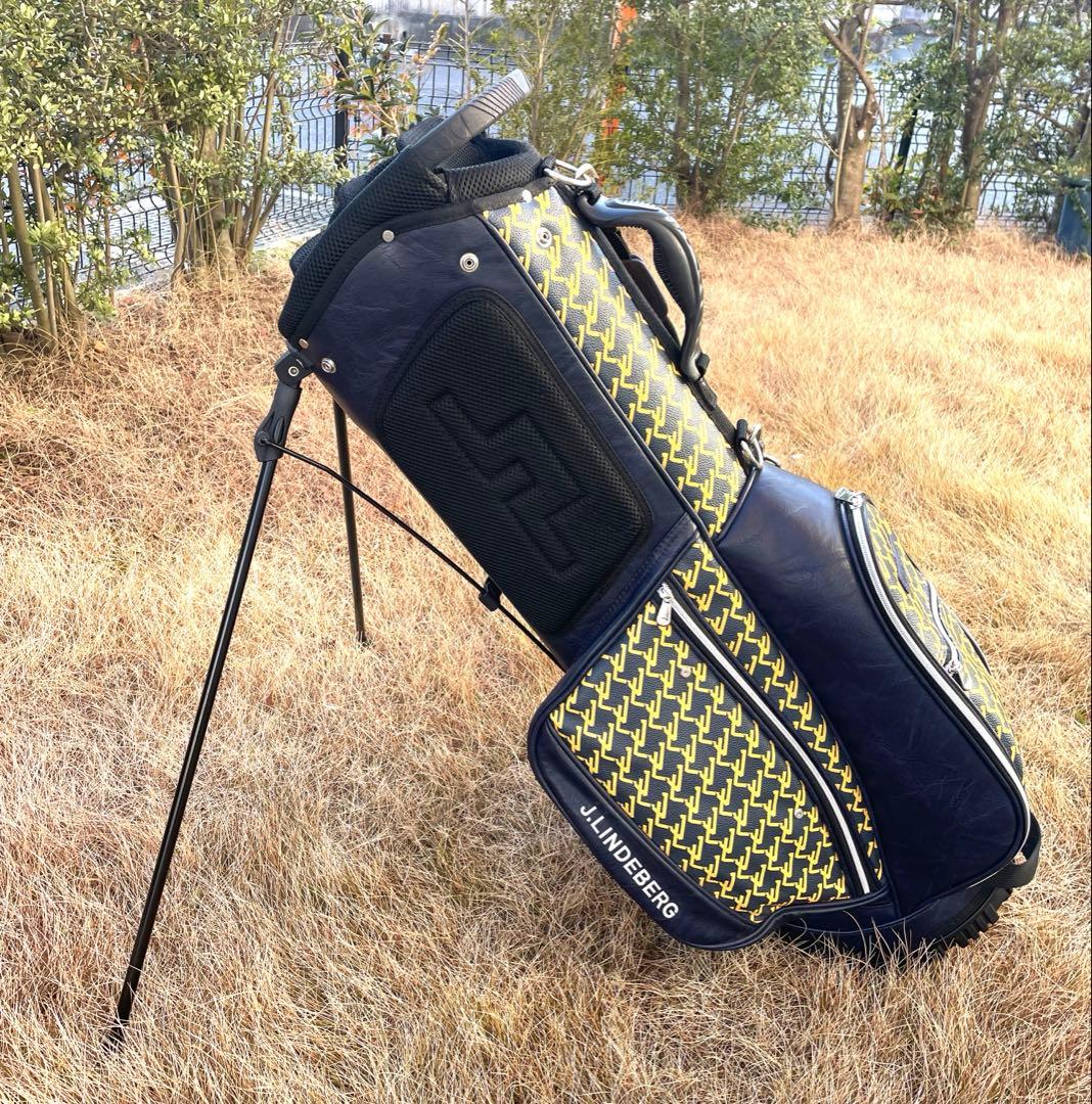 【J.LINDEBERG 】ジェイリンドバーグ キャディーバッグ スタンド式