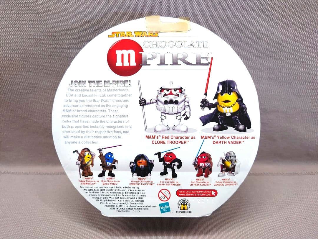 スターウォーズ　M&M's　M-PIRE　ダース・ベイダー　チューバッカ他