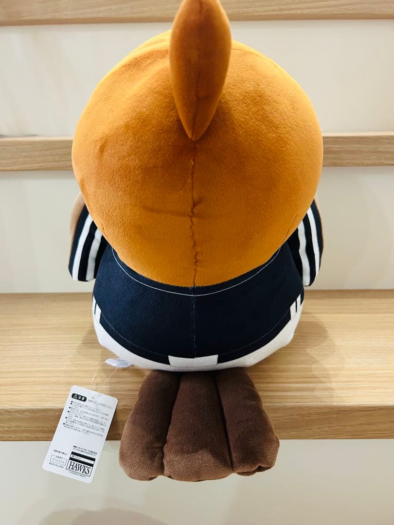 ソフトバンクホークス 鷹ぬいぐるみ ビジター ぬいぐるみくじ 中　ホークス