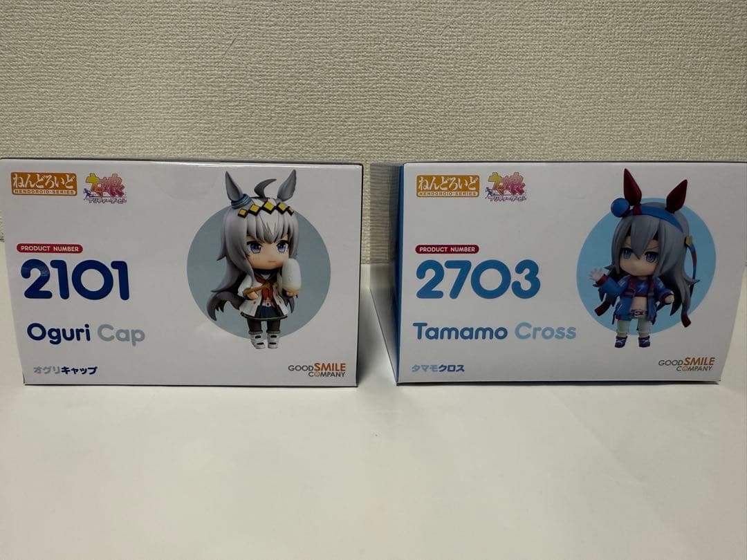 未開封 ねんどろいど ウマ娘 オグリキャップ タマモクロス 2点セット
