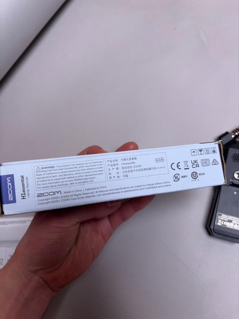 ZOOM H1 essential ハンディレコーダー 32bitフロート