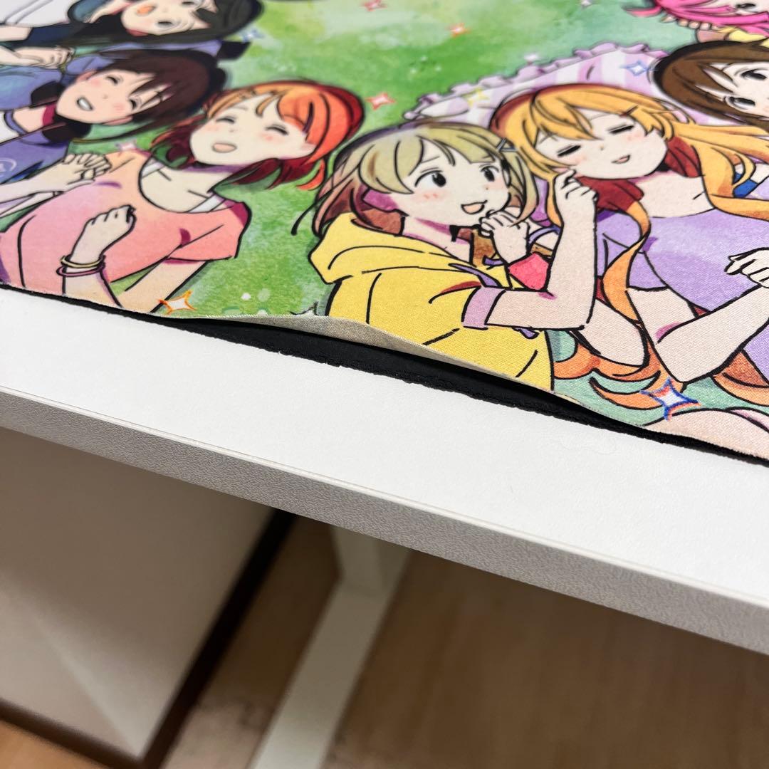 ラブライブ　虹ヶ咲　ラバーマット　デスクマット　プレイマット