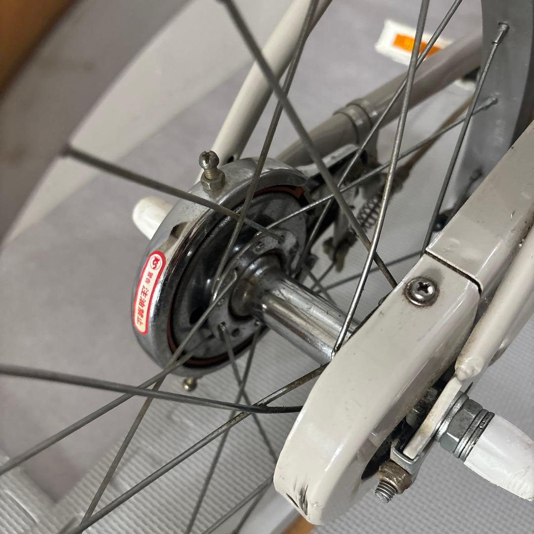 送料込み！little tokyobike 16インチ　補助輪有りスタンド付き