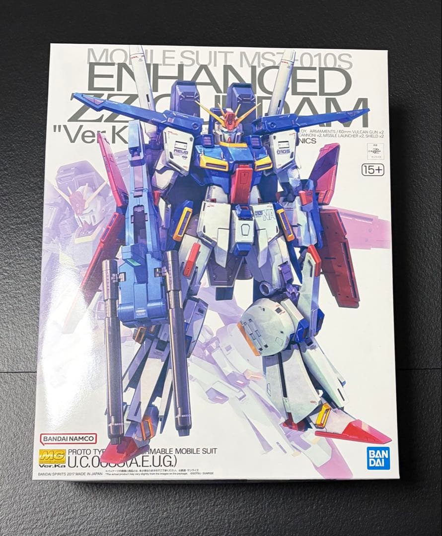 ガンプラ MG 1/100 強化型 ダブルゼータガンダム Ver.Ka