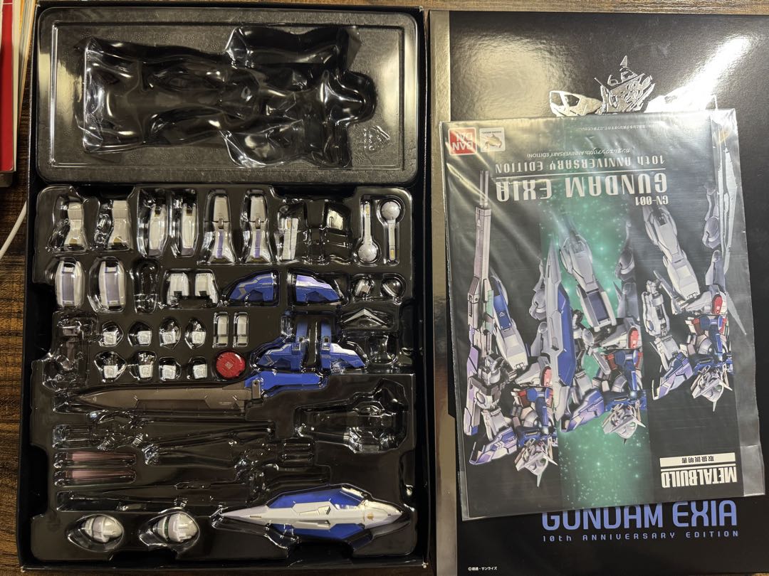 l build ガンダムエクシア 10th　ガンダムOO　開封品